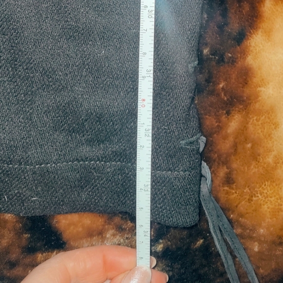 Blumarine Blugirl wool blend black pants with ties. Size 38 - Picture 6 of 7